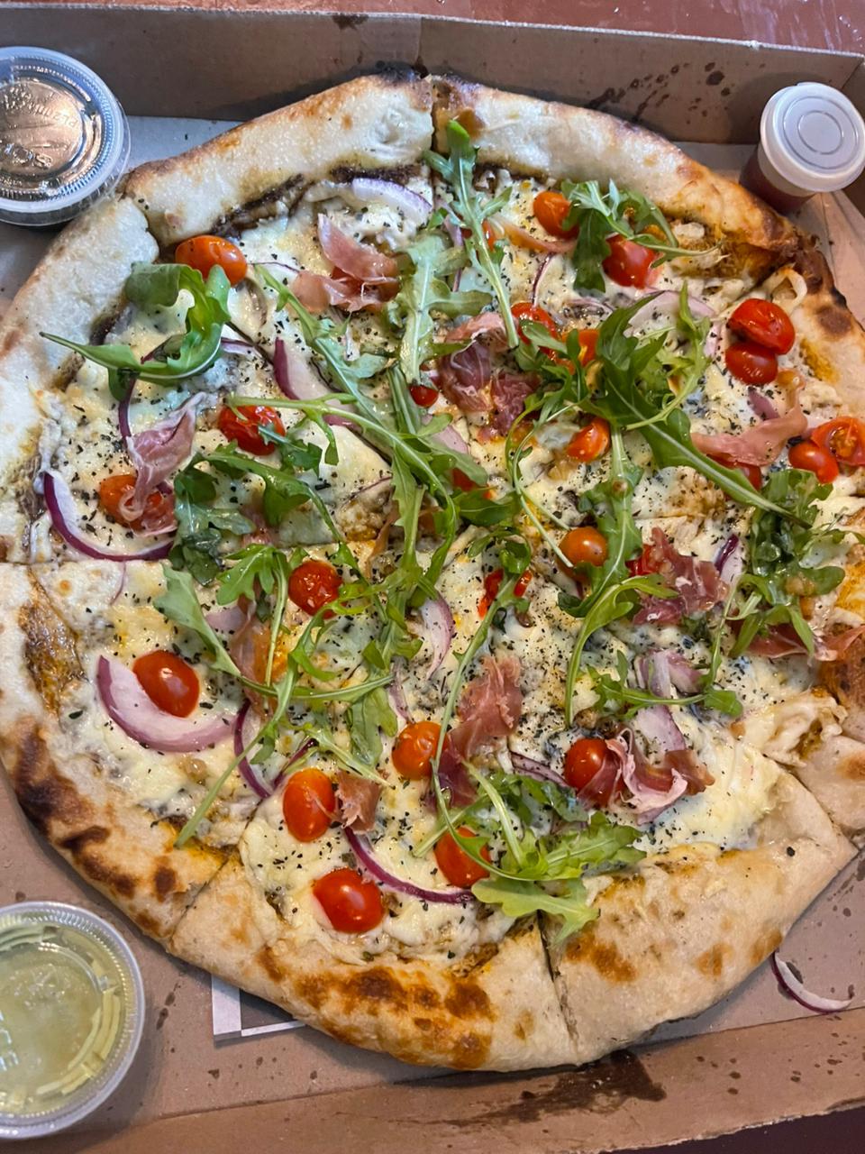 Pizza Jamón Serrano El Conta